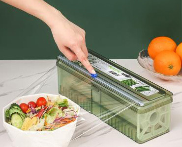 カッター付きラップディスペンサー